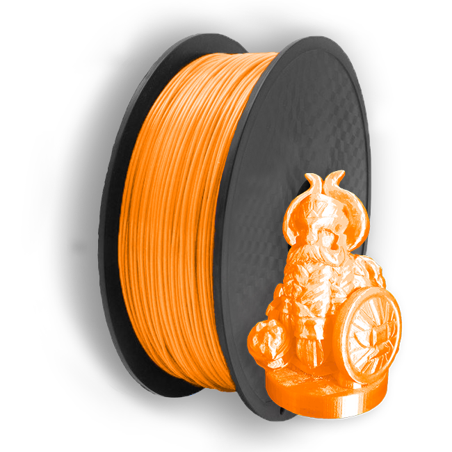 filamento con vikingo anaranjado