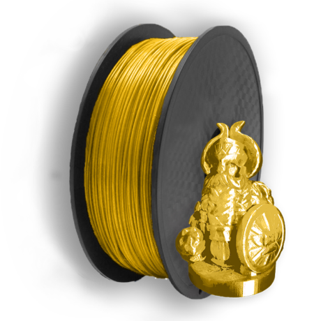 filamento con vikingo dorado