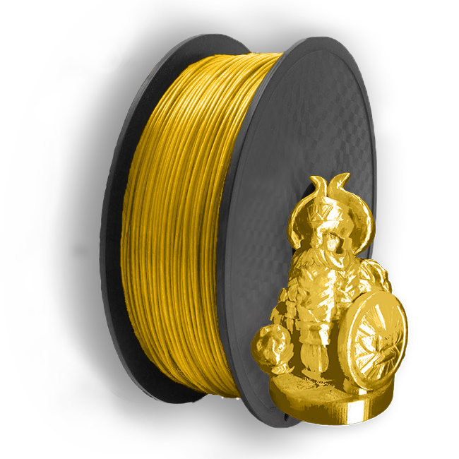 filamento con vikingo dorado