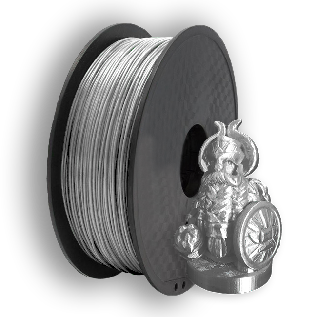 filamento con vikingo plateado