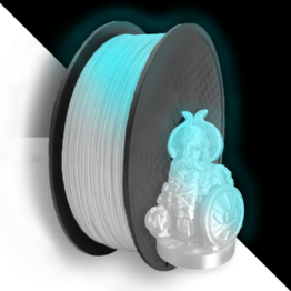 (307) Filamento PLA azul brillante