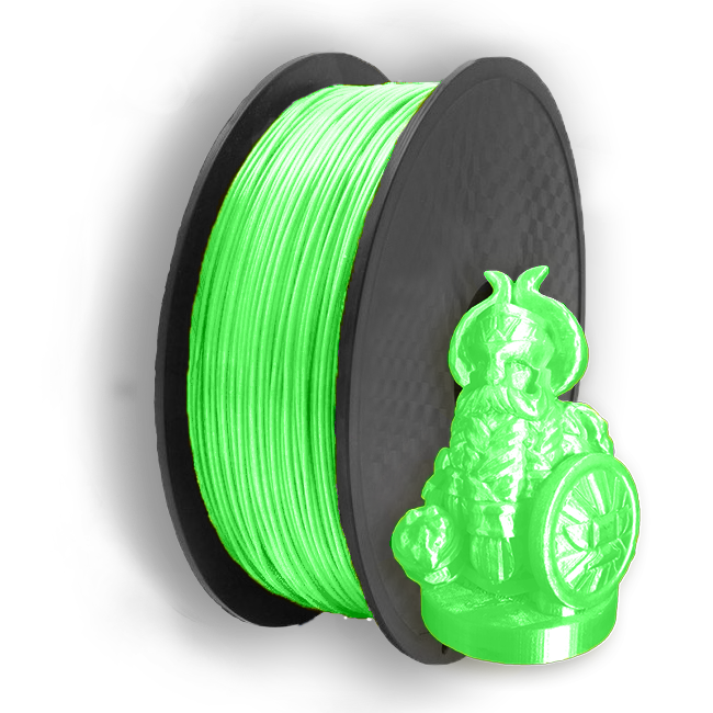 filamento con vikingo verde fosforesente